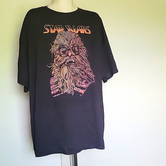 Star Wars Han Solo Movie Chewie Cool Glasses Graphic Tshirt - Picture 2 of 3
